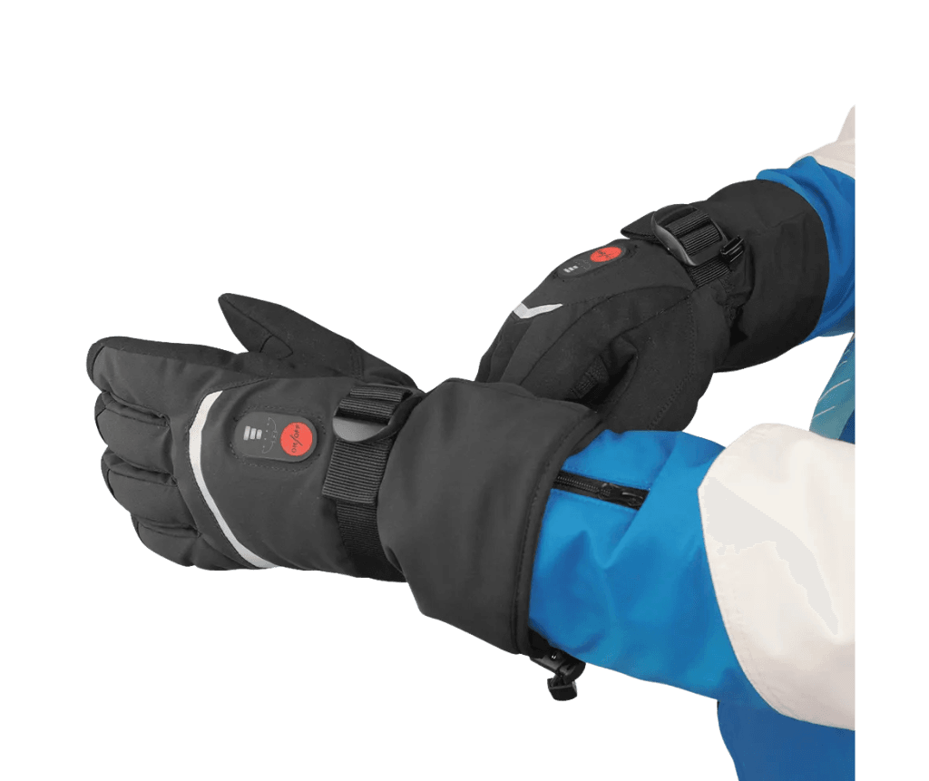 S66B verwarmde handschoenen aantrekken